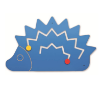 Настенная манипулятивная игра "Ёжик" - «globural.ru» - Кировград