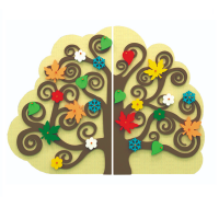 Сенсомоторное декоративно-развивающее панно "Времена года" - «globural.ru» - Кировград