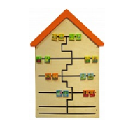 Дидактическая панель "Домик мечты" - «globural.ru» - Кировград