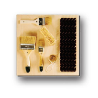 Тактильно-развивающая панель «Кисточки»  - «globural.ru» - Кировград