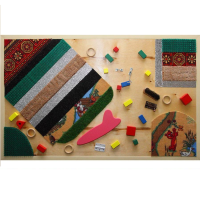 Тактильная панель с декоративными элементами «Материалы» - «globural.ru» - Кировград