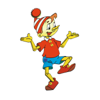 Сенсомоторное декоративно-развивающее панно "Буратино" - «globural.ru» - Кировград