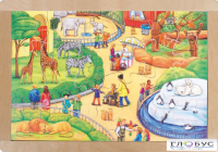 Развивающий пазл "Зоопарк" - «globural.ru» - Кировград