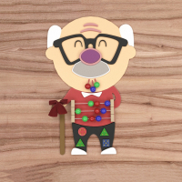 Бизиборд "Дорогой дедушка" - «globural.ru» - Кировград