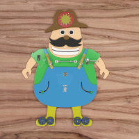 Бизиборд "Умелый садовник" - «globural.ru» - Кировград