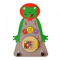 Бизиборд «Лягушка- Квакушка» - «globural.ru» - Кировград