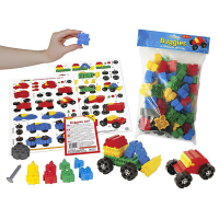 Конструктор "Транспортные средства" 64 детали - «globural.ru» - Кировград