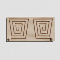 Такт-панель "Лабиринт-трапеция №5" - «globural.ru» - Кировград