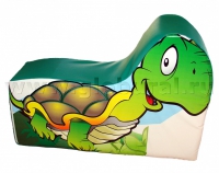 Напольная игрушка "Черепашка" с шелкографией (ВИК) - «globural.ru» - Кировград