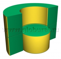 Цилиндрическое кресло (ВИК) - «globural.ru» - Кировград