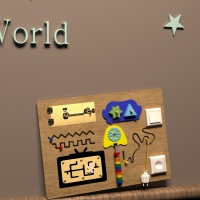 Бизиборд "Моя комната" - «globural.ru» - Кировград