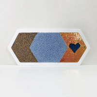 Декоративная тактильная панель 3в1 - «Пробка, Ворс, Пайетка» - «globural.ru» - Кировград