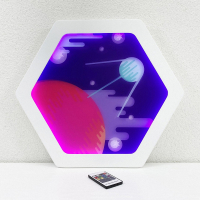 Декоративная тактильная панель с подсветкой - «Спутник» - «globural.ru» - Кировград