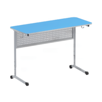 Стол ученический передняя панель (перфорация), регулируемый, гр.р. 5-7  - «globural.ru» - Кировград