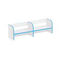 Надстройка к столу открытая (белый/синий) - «globural.ru» - Кировград