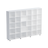 Шкаф-стеллаж без дверок (белый) - «globural.ru» - Кировград