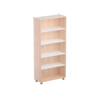 Шкаф-стеллаж (бук/белый) - «globural.ru» - Кировград