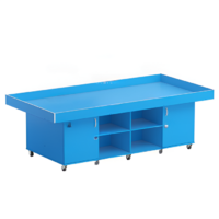Стол для робототехники с дверками (синий) - «globural.ru» - Кировград