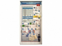 Стенд "Состав автомобильной аптечки" с оригинальными образцами - «globural.ru» - Кировград