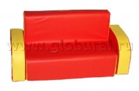 Диван с подлокотниками 120*40*50/25см (ВИК) - «globural.ru» - Кировград