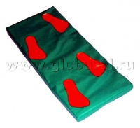 Дорожка массажная в чехле с нашитыми следами - «globural.ru» - Кировград
