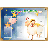 Стенд "Группа Ладушки" - «globural.ru» - Кировград