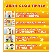Стенд "Знай свои права" - «globural.ru» - Кировград