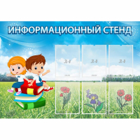Стенд информационный с 6 карманами - «globural.ru» - Кировград
