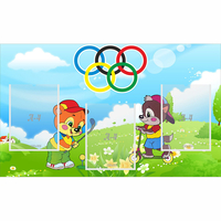 Стенд "Спортивный уголок" с 3 карманами - «globural.ru» - Кировград