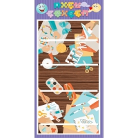 Стенд "Наши работы Рукодельники" - «globural.ru» - Кировград