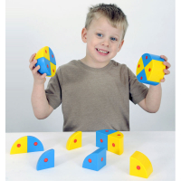 Набор Полидрон Магнитные блоки 3D "Сферы и цилиндры" - «globural.ru» - Кировград