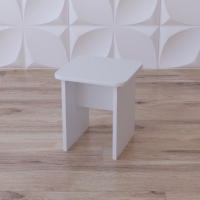 Табурет «Белый кубик» - «globural.ru» - Кировград