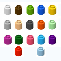  Элемент конструктора одиночный одноцветный Color Blocks 100 штук - «globural.ru» - Кировград