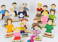 Фигурки для песочной терапии "Люди - эмоции" - «globural.ru» - Кировград