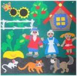 Игра-театр для слабовидящих детей по сказке «Репка» - «globural.ru» - Кировград