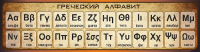 Стенд "Греческий алфавит" - «globural.ru» - Кировград