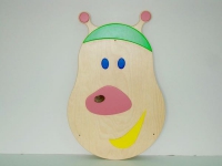 Тактильная панель "Голова гусеницы" - «globural.ru» - Кировград