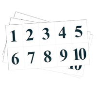 Набор цифр от 1 до 10 (для начальной школы) - «globural.ru» - Кировград