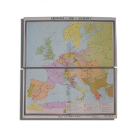 Учебная карта "Европа с 1815 - 1849 г.г." 1180*1070 мм (матовое, 2-стороннее лам.) - «globural.ru» - Кировград