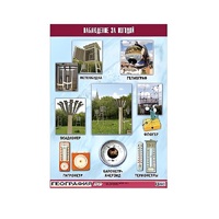 Таблица демонстрационная "Наблюдение за погодой" (винил 100х140) - «globural.ru» - Кировград