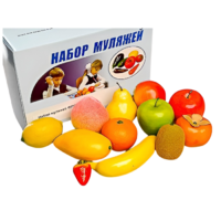 Набор муляжей фруктов 12 штук - «globural.ru» - Кировград