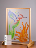 Арт-терапевтический комплекс с прозрачным мольбертом - «globural.ru» - Кировград