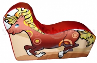 Напольная игрушка "Лошадка" с шелкографией (ВИК) - «globural.ru» - Кировград