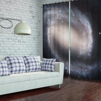 Комплект светонепроницаемых штор "Млечный путь" - «globural.ru» - Кировград