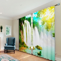 Комплект светонепроницаемых штор "Водопад" - «globural.ru» - Кировград