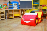 Напольная игрушка "Машинка - гонка" с аппликацией (ВИК) - «globural.ru» - Кировград