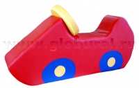 Напольная игрушка "Машинка" с аппликацией (ВИК) - «globural.ru» - Кировград