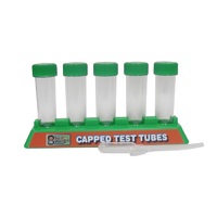 Комплект пробирок на подставке 5 штук - «globural.ru» - Кировград