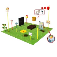 Метеорологическая площадка серия металлическая (комплект Стандарт без ограждения )    - «globural.ru» - Кировград