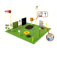 Метеорологическая площадка серия металлическая (комплект Стандарт плюс без ограждения)    - «globural.ru» - Кировград